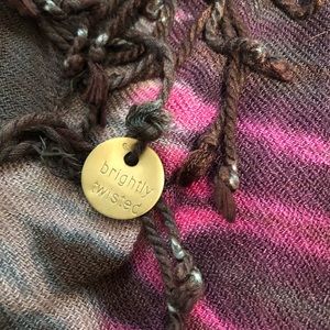 Brightly Twisted Tie Dye Scarf Sarong Pashmina